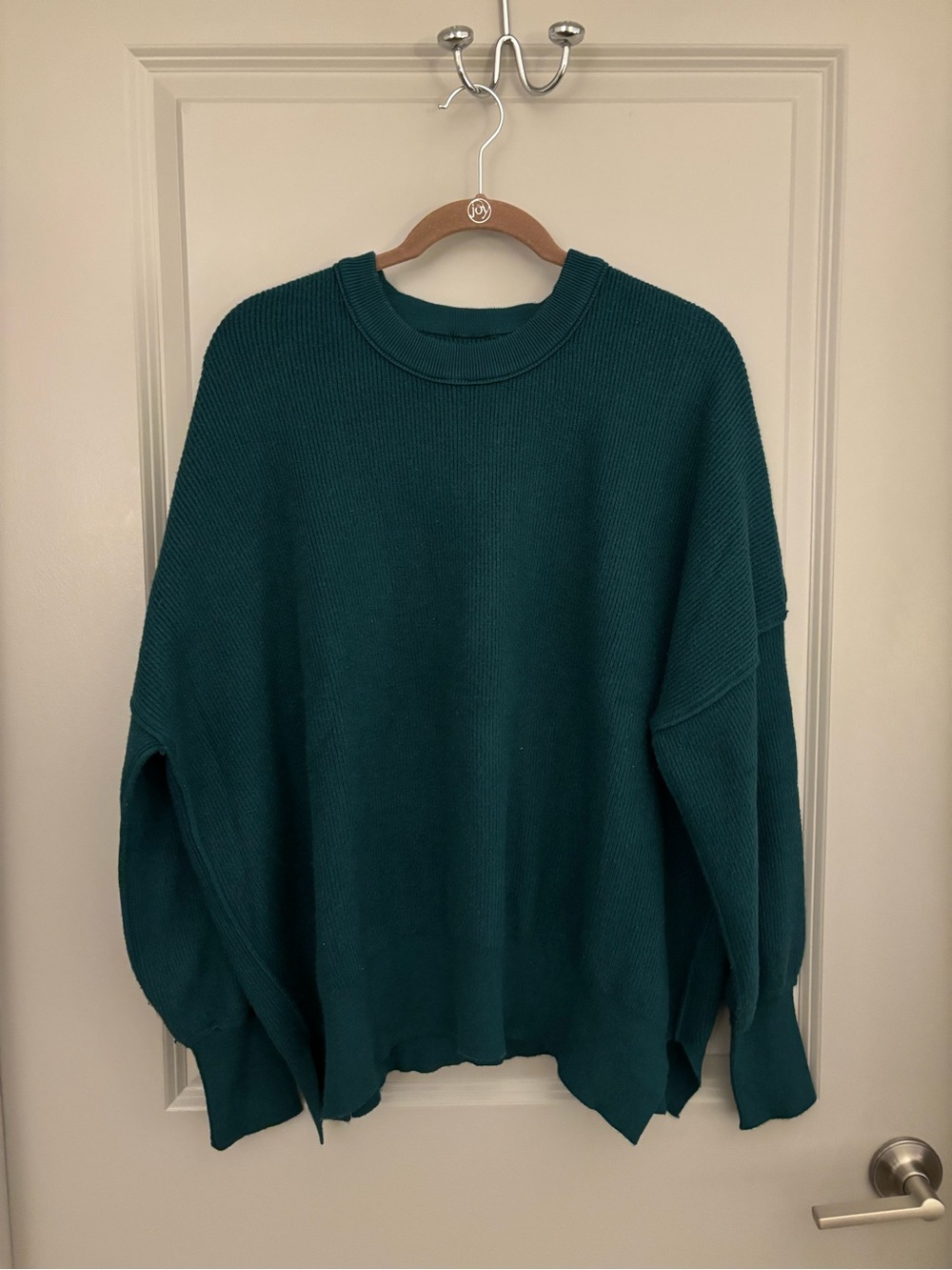Amazon Green Oversized Crewneck Sweater - Women